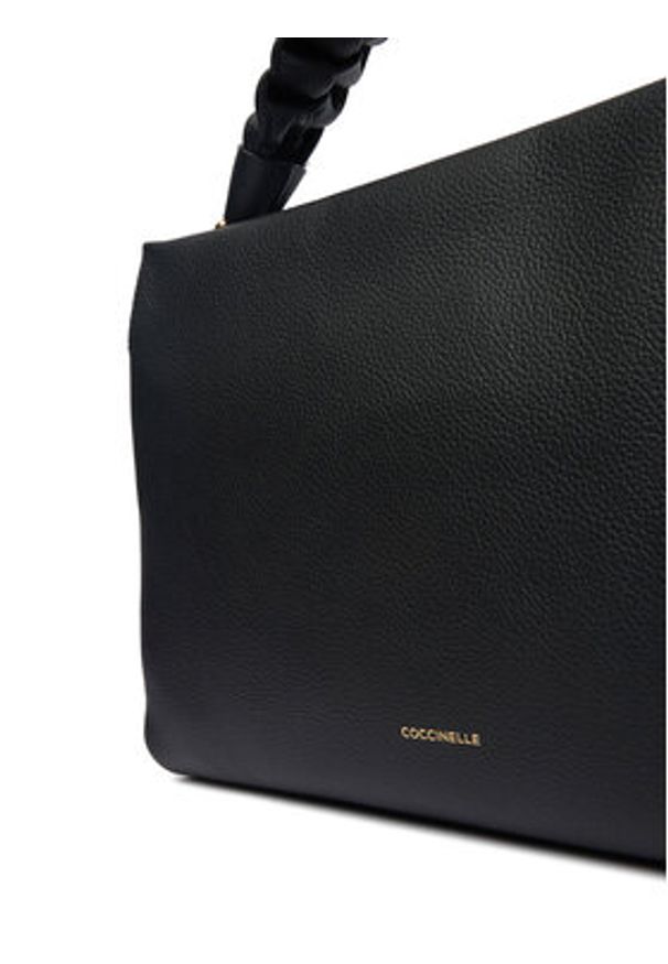 Coccinelle Torebka M250 Boheme Grana Double E1 M50 19 02 01 Czarny. Kolor: czarny. Materiał: skórzane