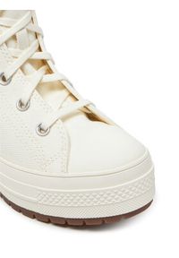 Converse Botki Chuck 70 De Luxe Heel A05348C Beżowy. Kolor: beżowy. Materiał: materiał