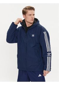 Adidas - adidas Kurtka przejściowa Reversible Polar Fleece HL9188 Granatowy Regular Fit. Kolor: niebieski. Materiał: syntetyk