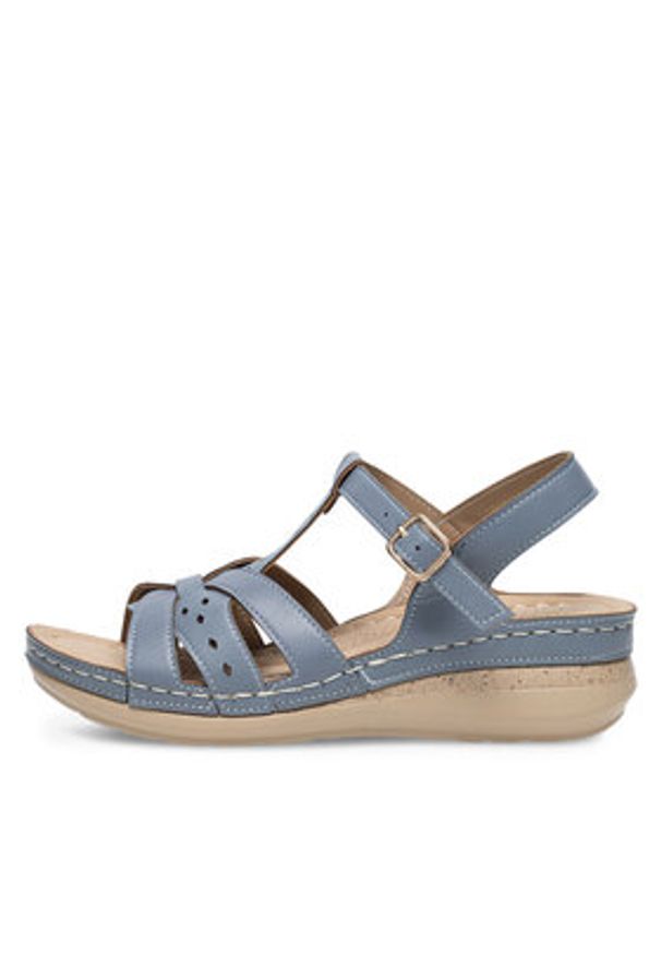 Clara Barson Sandały WYL0510-25 Niebieski. Kolor: niebieski. Materiał: syntetyk