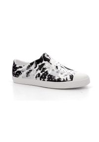 Native Shoes - Buty miejskie dziecięce NATIVE JEFFERSON PRINT YOUTH. Kolor: biały. Wzór: nadruk. Sport: turystyka piesza