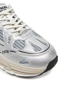 Iceberg Sneakersy IU1706 Srebrny. Kolor: srebrny. Materiał: skóra #5