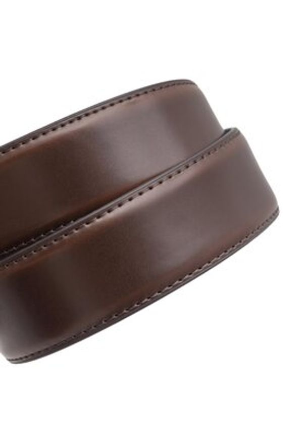 Gino Rossi Pasek Męski 3M2-001-AW23 Brązowy. Kolor: brązowy. Materiał: skóra