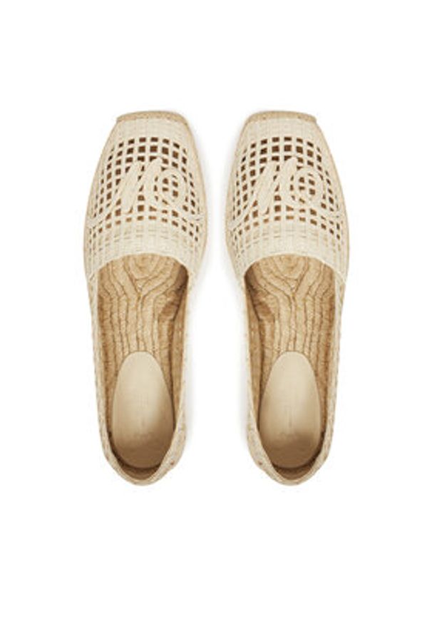 Weekend Max Mara Espadryle 2515521135670 Beżowy. Kolor: beżowy. Materiał: syntetyk
