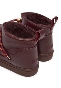 Inuikii Śniegowce Full Leather Gloss 1001.001.0371 Bordowy. Kolor: czerwony. Materiał: skóra #3