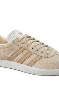 Adidas - adidas Sneakersy Gazelle W JH7215 Beżowy. Kolor: beżowy. Materiał: skóra, zamsz. Model: Adidas Gazelle