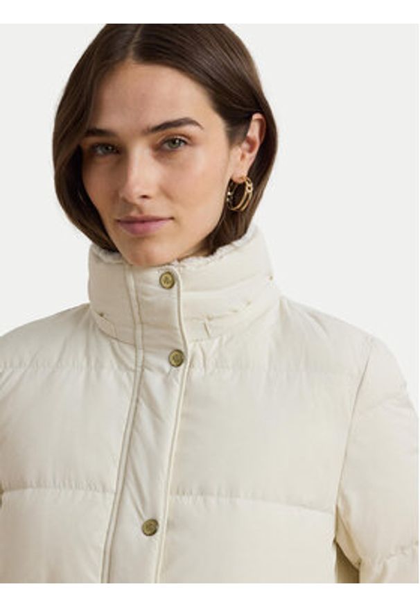 Lauren Ralph Lauren - LAUREN RALPH LAUREN Kurtka puchowa 297957512002 Écru Regular Fit. Materiał: syntetyk. Sezon: zima