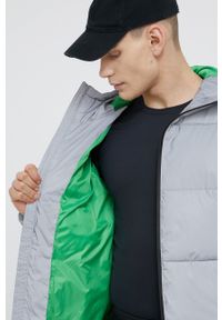 Guess Kurtka kolor srebrny zimowa. Okazja: na co dzień. Kolor: srebrny. Materiał: materiał. Wzór: gładki. Sezon: zima. Styl: casual #6