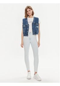Calvin Klein Jeans Jeansy J20J223308 Niebieski Skinny Fit. Kolor: niebieski