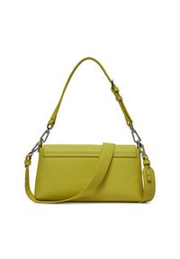 Calvin Klein Torebka Ck Must Shoulder Bag K60K611364 Żółty. Kolor: żółty. Materiał: skórzane