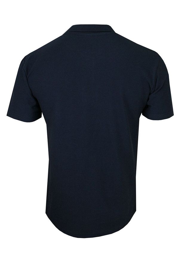 Niebieski t-shirt Stedman krótki, casualowy, z krótkim rękawem, na co dzień