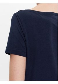 EA7 Emporio Armani T-Shirt 3RTT30 TJDLZ 1554 Granatowy Regular Fit. Kolor: niebieski. Materiał: bawełna #5