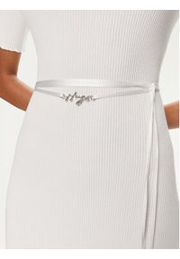 Hugo Sukienka dzianinowa Simbly 50514287 Biały Slim Fit. Kolor: biały. Materiał: wiskoza