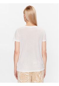 United Colors of Benetton - United Colors Of Benetton T-Shirt 3NLHE4249 Biały Regular Fit. Kolor: biały. Materiał: lyocell