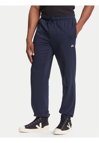 Quiksilver Spodnie dresowe Basic Jogger EQYFB03403 Granatowy Regular Fit. Kolor: niebieski. Materiał: syntetyk