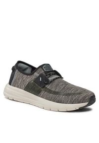 Hey dude - Hey Dude Półbuty Sirocco Dual Knit 40184-030 Szary. Kolor: szary. Materiał: materiał #6