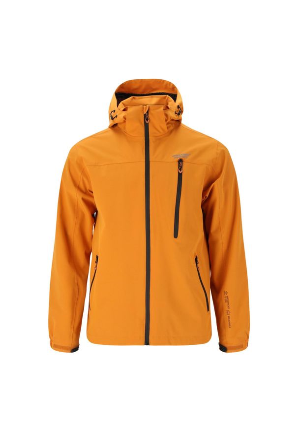 Kurtka wodoodporna Weather Report Delton. Kolor: żółty, beżowy, wielokolorowy. Sport: turystyka piesza