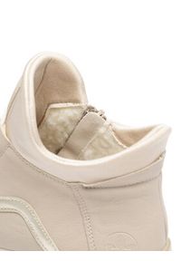 Rieker Trzewiki X8083-60 Beżowy. Kolor: beżowy. Materiał: materiał #5