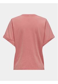 only - ONLY T-Shirt Lucy 15316637 Różowy Regular Fit. Kolor: różowy. Materiał: bawełna
