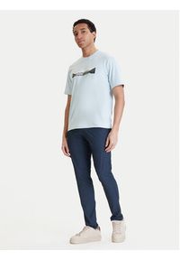 Jack & Jones Chinosy Marco 12293491 Granatowy Slim Fit. Kolor: niebieski. Materiał: bawełna #4