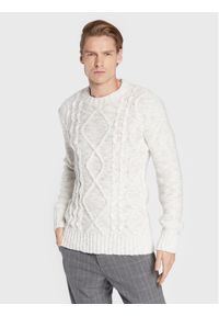 Bomboogie Sweter MM 7702 T KSU1 Biały Regular Fit. Kolor: biały. Materiał: syntetyk #1