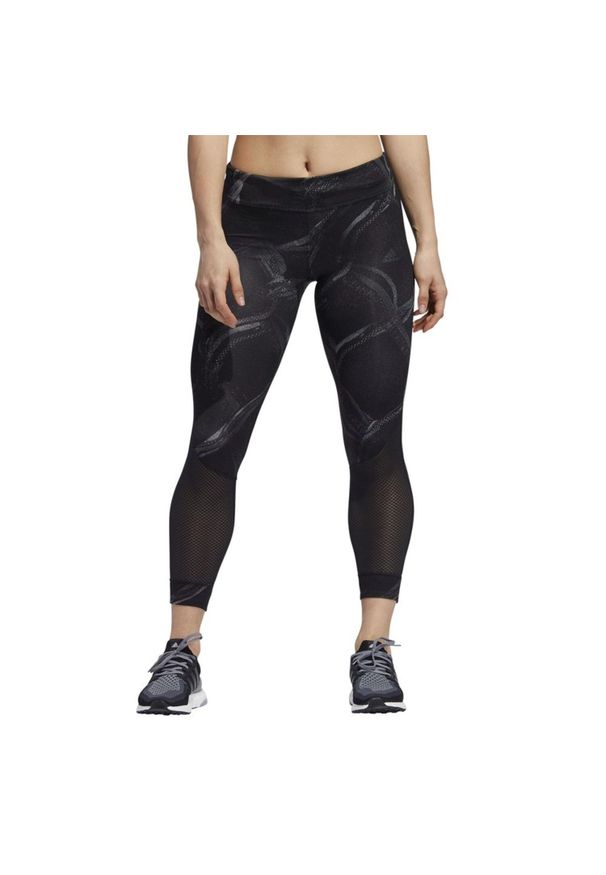 Legginsy treningowe damskie Adidas Own The Run. Kolor: czarny. Materiał: poliester, elastan. Sport: bieganie