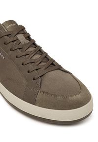 Geox Sneakersy U Serifos U65LSF 010EK C1018 Brązowy. Kolor: brązowy. Materiał: materiał #6