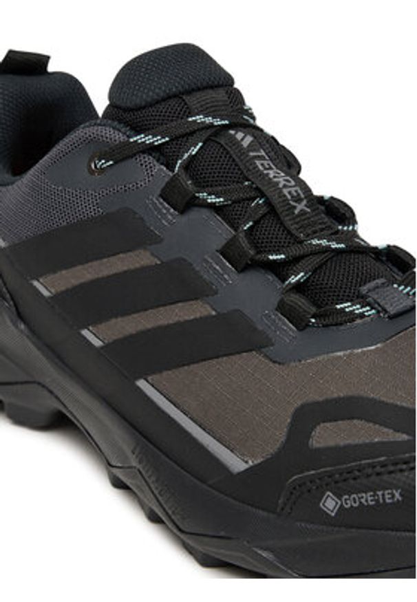 Adidas - adidas Trekkingi Terrex Skychaser AX5 GORE-TEX JQ2222 Szary. Kolor: szary. Materiał: materiał