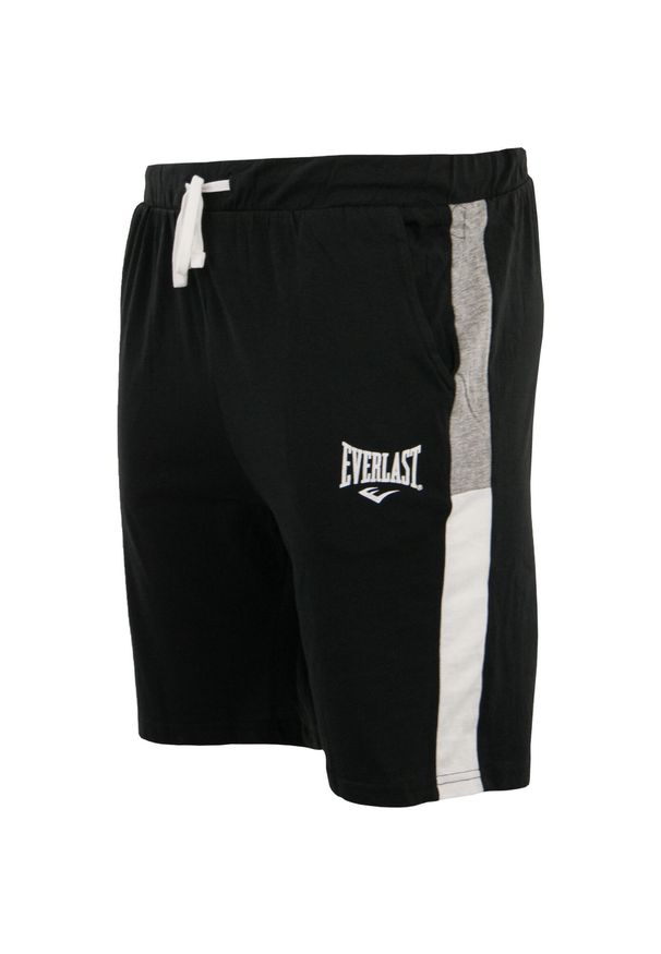EVERLAST - Sportowe Szorty Everlast dla Mężczyzn - Miękki Komfort Bawełny. Kolor: fioletowy. Materiał: bawełna. Długość: krótkie. Sezon: lato