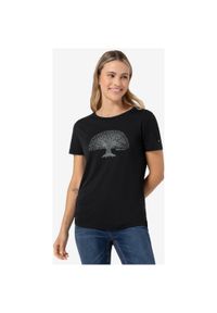 Koszulka z krótkim rękawkiem damska SUPER.NATURAL Tree Of Knowledge Tee. Kolor: czarny. Długość rękawa: krótki rękaw. Długość: krótkie