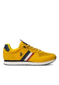 Sneakersy dziecięce żółte U.S. Polo Assn. NOBIK004K/YEL001. Kolor: żółty. Sezon: jesień, lato #4