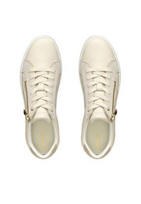 Geox Sneakersy D Blomiee D366HE 05422 C1S5V Beżowy. Kolor: beżowy. Materiał: skóra #4