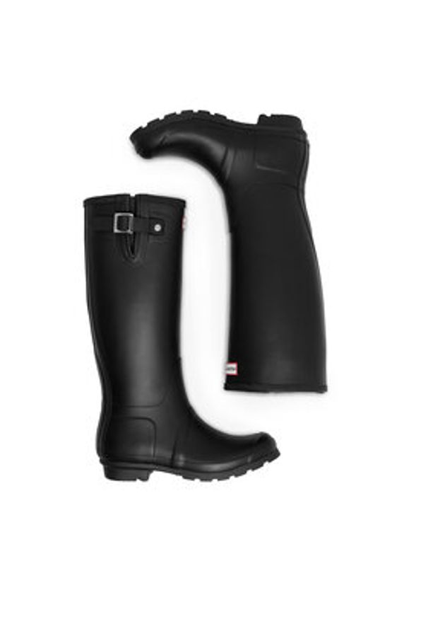 Hunter Kalosze HFW-004 Czarny. Kolor: czarny. Materiał: kauczuk