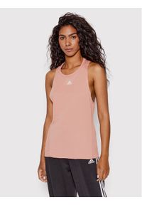 Adidas - adidas Koszulka techniczna Wtr Heat.Rdy Tk HC0577 Różowy Regular Fit. Kolor: różowy. Materiał: syntetyk #1