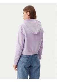 Guess Jeans Bluza W5GQ22 K68I4 Fioletowy Regular Fit. Kolor: fioletowy. Materiał: bawełna #3
