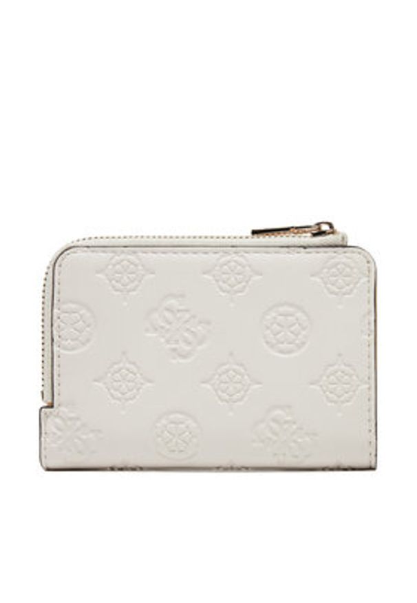 Guess Mały Portfel Damski SWPD96 30156 Écru. Materiał: skóra