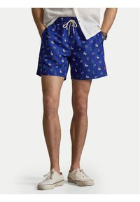 Polo Ralph Lauren Szorty kąpielowe 710B14030001 Granatowy Classic Fit. Kolor: niebieski. Materiał: syntetyk #1
