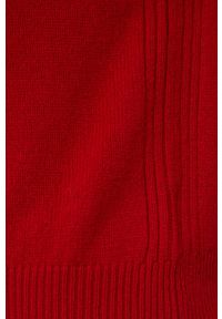 Polo Ralph Lauren - Sweter wełniany. Okazja: na co dzień. Typ kołnierza: polo. Kolor: czerwony. Materiał: wełna. Długość rękawa: długi rękaw. Długość: długie. Styl: casual #5