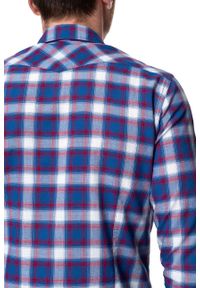 Lee - KOSZULA LEE WESTERN SHIRT LIMOGES L643GIFE 112115355. Materiał: materiał. Wzór: kratka #3