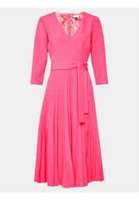 Nissa Sukienka koktajlowa RZ14832 Różowy Regular Fit. Kolor: różowy. Materiał: syntetyk. Styl: wizytowy #8
