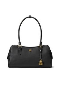 Lauren Ralph Lauren - LAUREN RALPH LAUREN Torebka 431P06068002 Czarny. Kolor: czarny. Materiał: skórzane #5