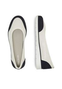 Clara Barson Baleriny WYL3650-1 Biały. Kolor: biały. Materiał: skóra #4