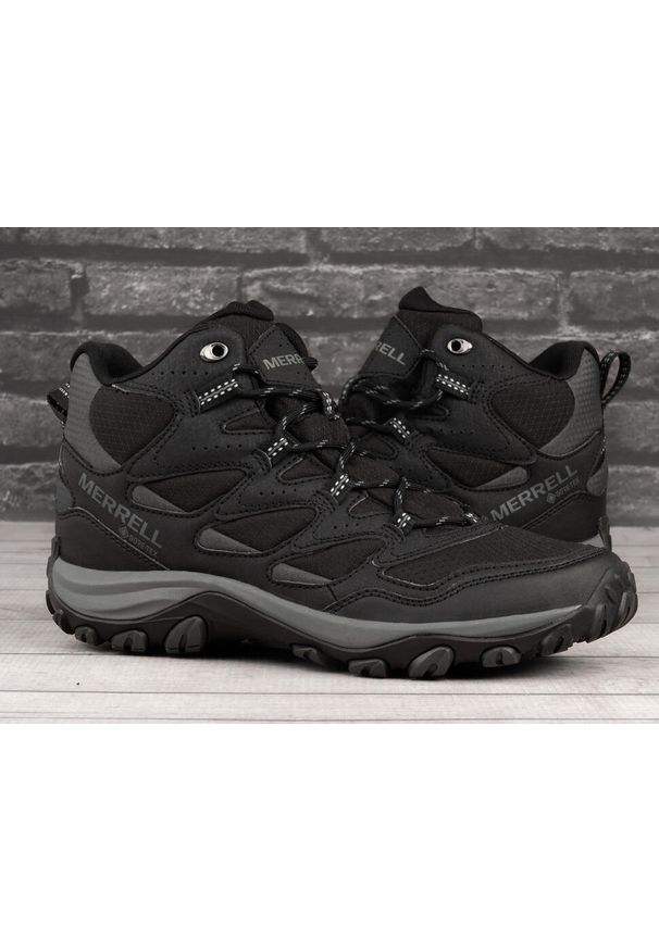 Givova - Buty męskie terekkingowe Merrell WEST RIM SPORT MID GTX. Kolor: wielokolorowy. Sport: turystyka piesza
