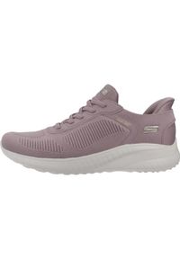 skechers - Buty SKECHERS BOBS SQUAD CHAOS Fioletowy. Kolor: niebieski, wielokolorowy, fioletowy. Materiał: materiał. Model: Skechers Sport. Sport: turystyka piesza #2