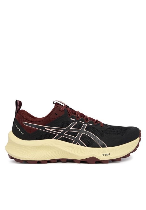 Asics Buty do biegania Trabuco Terra 3 1012B925 Czarny. Kolor: czarny. Materiał: mesh