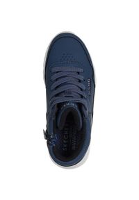skechers - Adidasy Skechers Uno Lite - Aqua Ave, Mężczyźni. Kolor: niebieski. Materiał: skóra ekologiczna, materiał. Sport: fitness