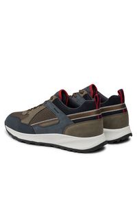 Geox Sneakersy U Terrestre U45EYA 014EK C0938 Khaki. Kolor: brązowy. Materiał: materiał #6