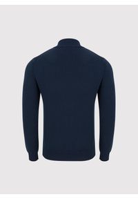 Pako Lorente - PAKO LORENTE – Granatowy rozpinany sweter z kieszeniami. Okazja: na co dzień. Kolor: niebieski. Materiał: wełna, poliamid, bawełna. Sezon: jesień. Styl: casual #2