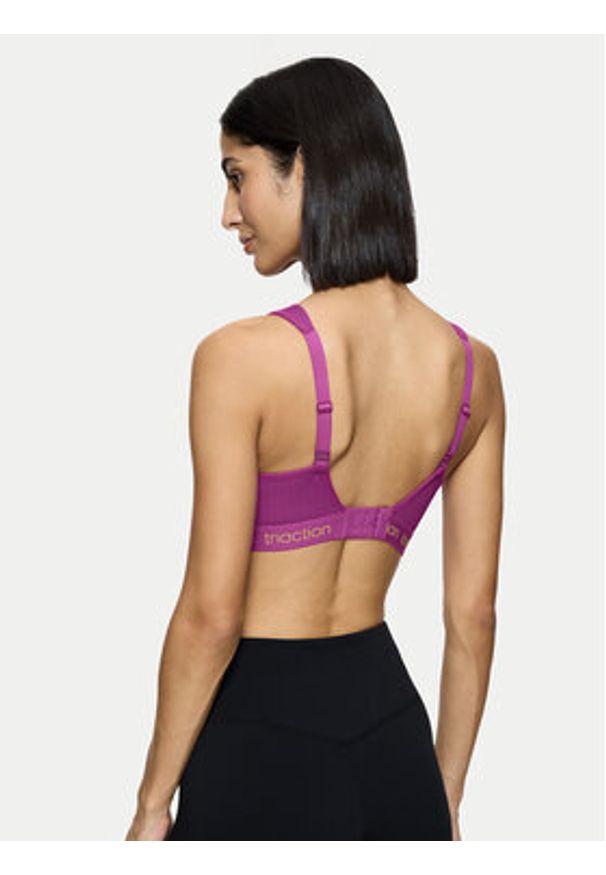 Triumph Biustonosz sportowy Triaction Energy Lite 10201677 Fioletowy. Kolor: fioletowy. Materiał: syntetyk