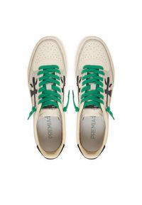 Premiata Sneakersy Clay Var 7262 Beżowy. Kolor: beżowy. Materiał: skóra, zamsz #5